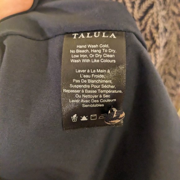 TALULA @ ARITZIA - Neck Tie Mini Dress (Size S) - Picture 4 of 5